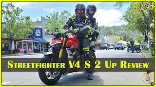 2020 Ducati Streetfighter V4 S 2 Up Review | Pillion Edition