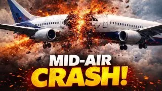 Mid-Air Horror: When Two Planes Collided in the Sky #collision #midair 
