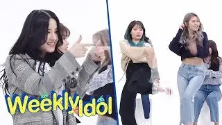 MOMOLAND's Dance Cover! Black Suit, Gashina..  [Weekly Idol Ep 400]