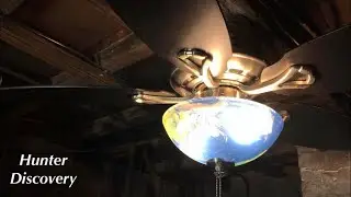 Hunter Discovery Ceiling Fan 48&rdquo; (Black Blades)(iMovie Edition )