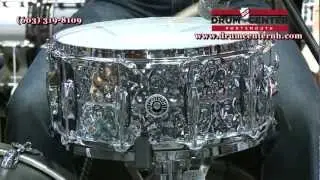 Gretsch Brooklyn 6.5x14 Hammered Chrome Over Brass Snare