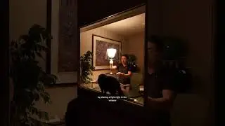 who knew this traditional practice of placing lights in the windows could offer you privacy as well!