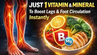 Just 1 Vitamin and Minerals To Boost Legs and Foot Circulation Instantly!
