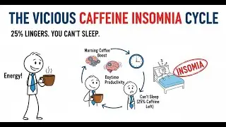 The Vicious Cycle How 25% Caffeine LINGERS and Causes Chronic Insomnia
