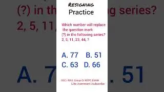 Which number will replace the question mark  (?) in the following series? 2, 5, 11, 23, 44, ? #rrb