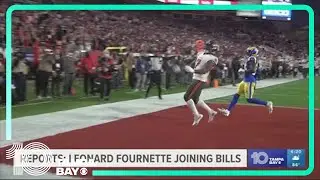 Former Bucs running back Leonard Fournette signing to Bills practice squad