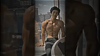 Korean Bodybuilder 😎 bodybuilder attitude status 🔥 six pack boy 💪#gymboy #gymboy #sixpack #shorts