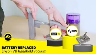 Dyson V8 Battery Replacement - Quick & Easy V8 Vacuum Battery Change!
