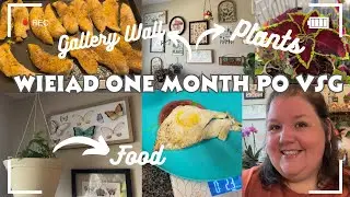 What I Eat In A Day 1 Month Post Op VSG | Weight Loss | Plants | Gallery Wall Update