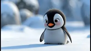 Baby Penguin Waddle Song | Cute Animal Song for Kids | Nursery Rhymes & Kids Songs