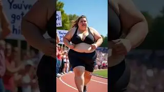Fat Women Running #running