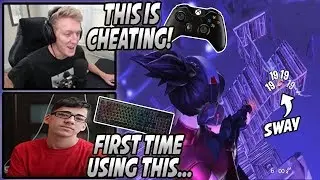 Tfue & FaZe Sway FINALLY 1v1 Each Other On DIFFERENT Platforms! Tfue On Controller/Sway On Keyboard