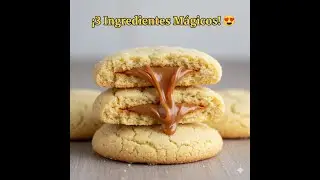 Печенье &laquo;Дульсе де лече&raquo; за 5 минут! 3 волшебных ингредиента 😍🔥