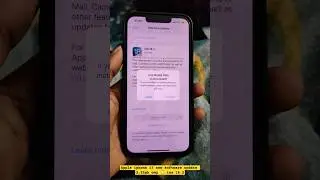 Apple iphone 13 new software update 2.32gb omg 😳 ios 18.2 #infotechhemu #reels #live