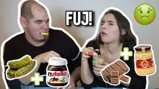 SK&Uacute;&Scaron;AME DIVN&Eacute; (nechutn&eacute;) KOMBIN&Aacute;CIE JED&Aacute;L 🤢 ∣ ft. Matt Es