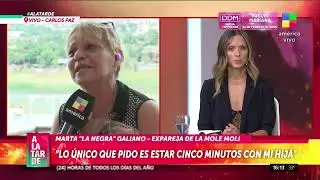 ¡La angustia de la ex de la MOLE MOLI! (Nota completa)