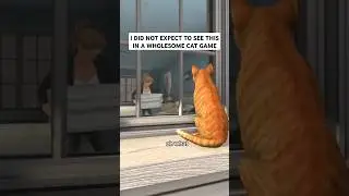 A cute cat witnesses a crime...