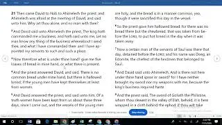 2.10.25 1 Samuel 21:1-15 That&rsquo;s crazy