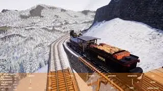 Railroads Online! Sawmill to Iron Mine on new track.