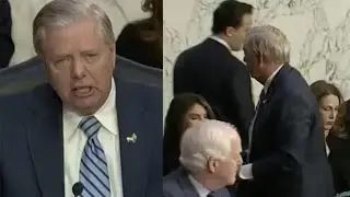 Lindsey Graham storms out of Supreme Court hearing after meltdown on chairman Durbin