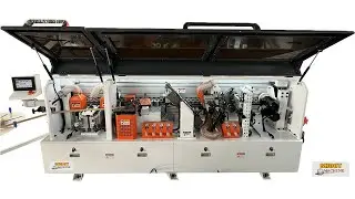 SH306-D6JS Auto Edge Banding Machine with 6 Function with Pre-milling And Scraping Functions