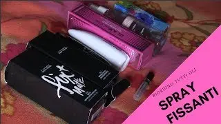 RIORDINO tutti gli SPRAY FISSANTI