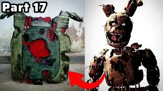How to Make Springtrap Body colouring With Cardboard | FNAF DIY Part 17