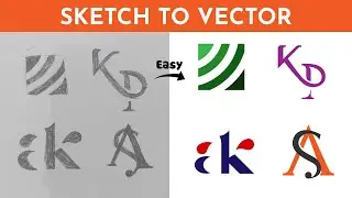 How to Create Simple Logo Icons in Adobe Illustrator - the EASIEST way!