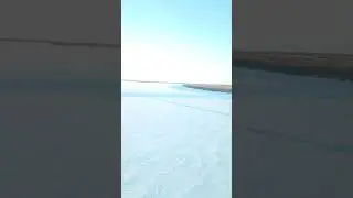 Река Обь, 1 апреля.Ob River, April 1😲🙂