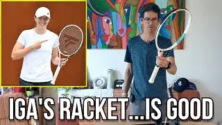 🎾 TECNIFIBRE T-REBOUND 298 IGA - Iga Swiatek's Tennis Racket | Quality Control Test | Tennis Guy