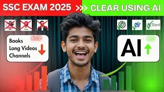 Top 8 Free AI Tools for SSC CGL 2025 | No Coaching Needed | Crack SSC with AI Help! | Part 1