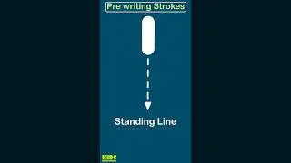 Pre Writing Strokes | Kids Learning Video #Shorts