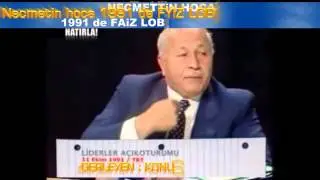 Necmettin hocadan Faiz lobisi