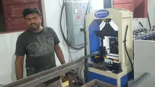 Pop Cross Section - L Patti - Wall Angle Patti Roll Forming Machine