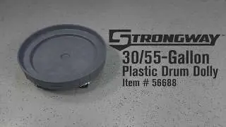 Strongway Drum Dolly  30/55-Gallon 900-Lb. Capacity