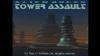 Alien Breed: Tower Assault [1994] MS DOS - 5 minute gameplay - no commentary