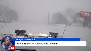 LIVE Buffalo NY Snow Storm plow service