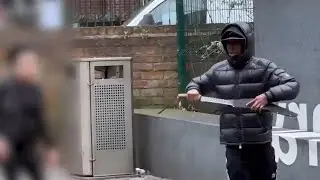 Pair locked up after knives wielded in street