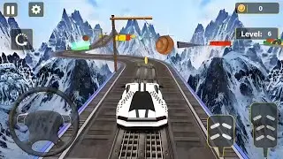Super Car Impossible Tracks Cyber Sky Stunt