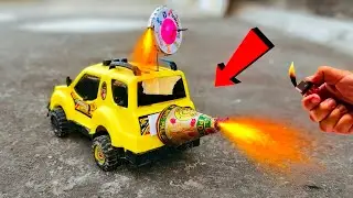 Diwali Ground Chakri and diwali Anar Vs toy Car Experiment 🙀🙀#diwali