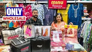 Minu Sarees : Salwar Suit & 3pc Kurti Manufacturer & Wholesaler in Kolkata Barabazar