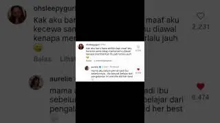 Aurelie pacaran usia 15 tahun dan bobby 29 tahun #aurelie #aureliemoeremans #brokenstrings
