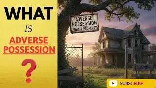 Adverse Possession Property Law