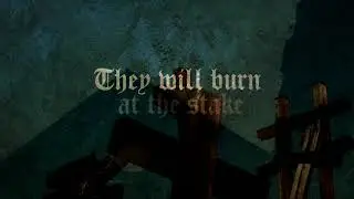 DREAD SOVEREIGN - 13 CLERGY TO THE FLAMES official lyric video DOOM METAL