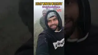 Workout challenge 2/21 day complete  with my friend 🫂 #fit boy Manish yadav 