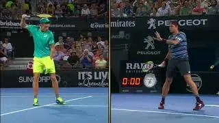 ATP250 Brisbane 2.forduló – Alex De Minaur (AUS) V Milos Raonic (CAN)