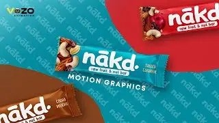 Natural Snack 2D Motion Graphic | VOZO Animation
