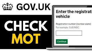 How to Check MOT of Car in UK 2025 - Check MOT History (EASILY)