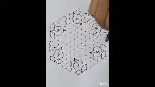 💥15*8 rangoli💥 New year rangoli 💥special rangoli design with dots 💥 Diwali rangoli design 💥muggulu 