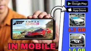 I Play Games Like Forza Horizon 5 In Mobile Using Playstore😱!!
